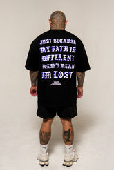 Different Path Tee Black