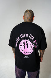 Smile Thru the Pain Tee Black