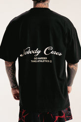 NOBODY CARES ARCH TEE BLACK