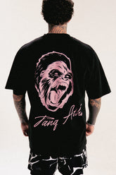 CLASSIC GORILLA TEE BLACK/PINK