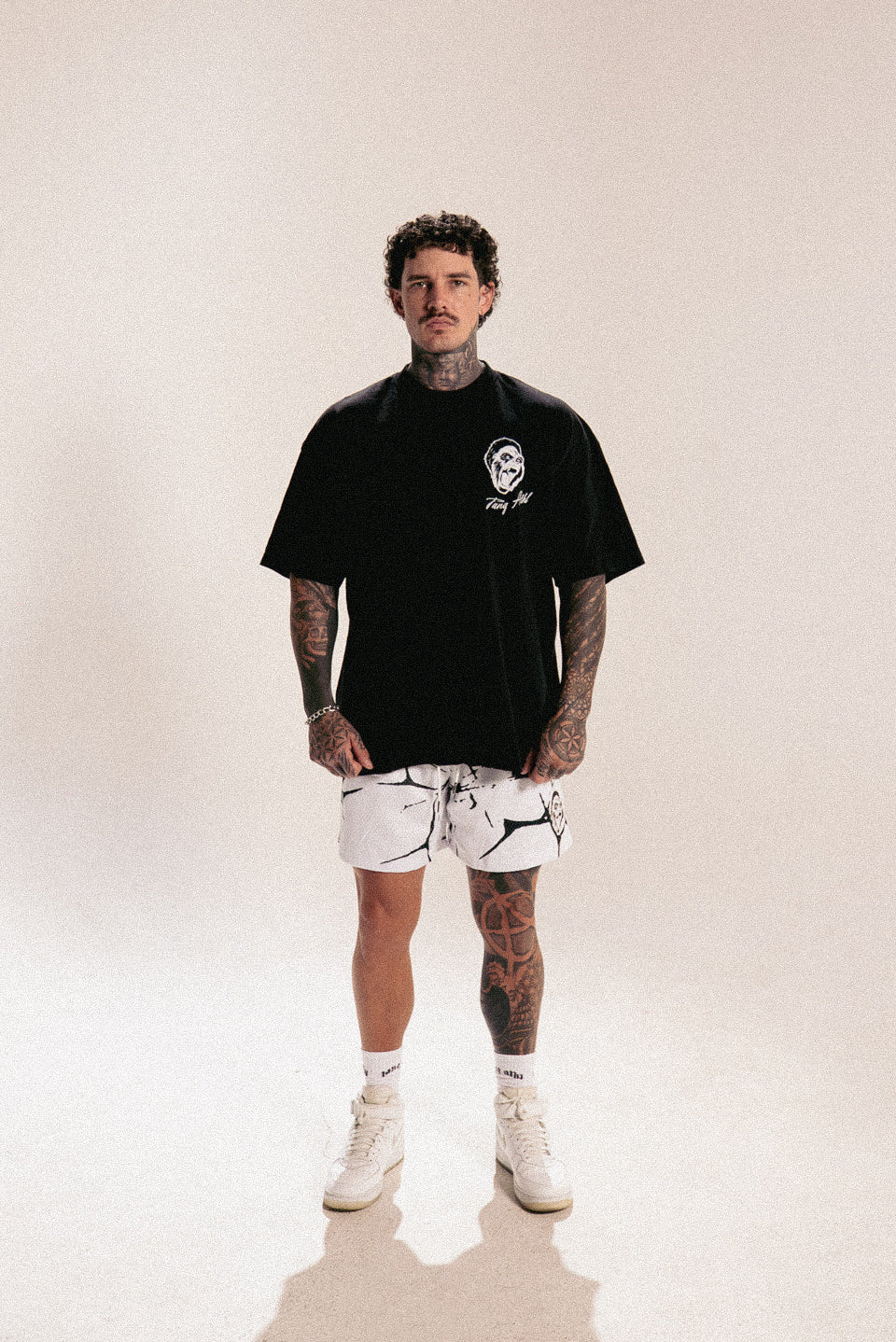 CLASSIC GORILLA TEE BLACK/WHITE