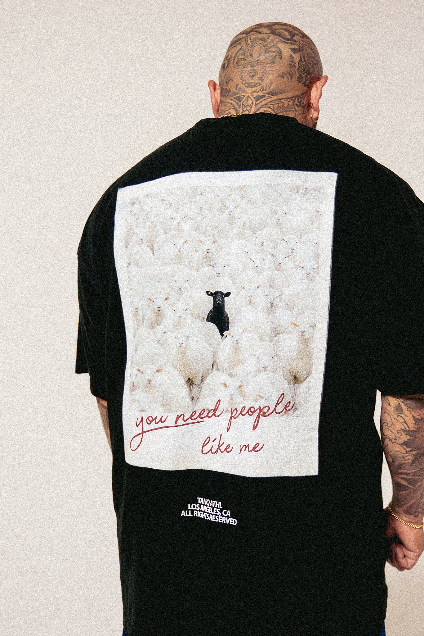 Black Sheep Tee Black