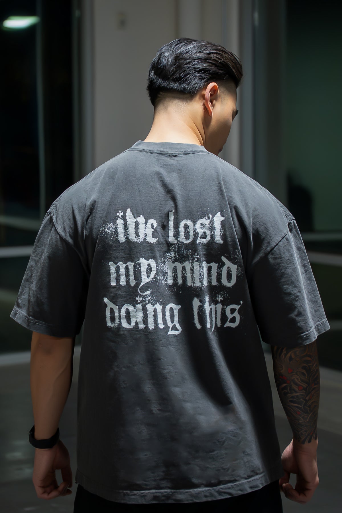 LMM Doing This Tee Vintage Charcoal