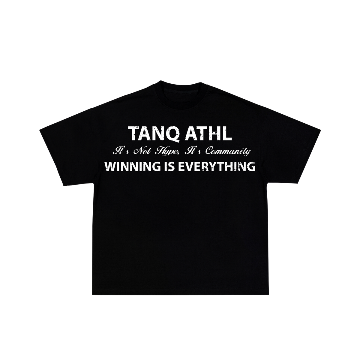 Winning is Everything Tee Black