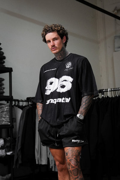 TANQ Football Jersey Black