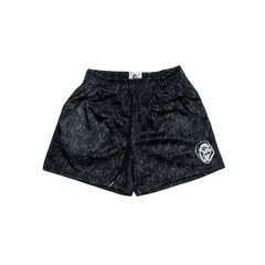 Fall Mesh Shorts Black/White