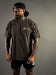 One at a Time Tee Vintage Brown