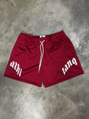 LMM Mesh Shorts Maroon