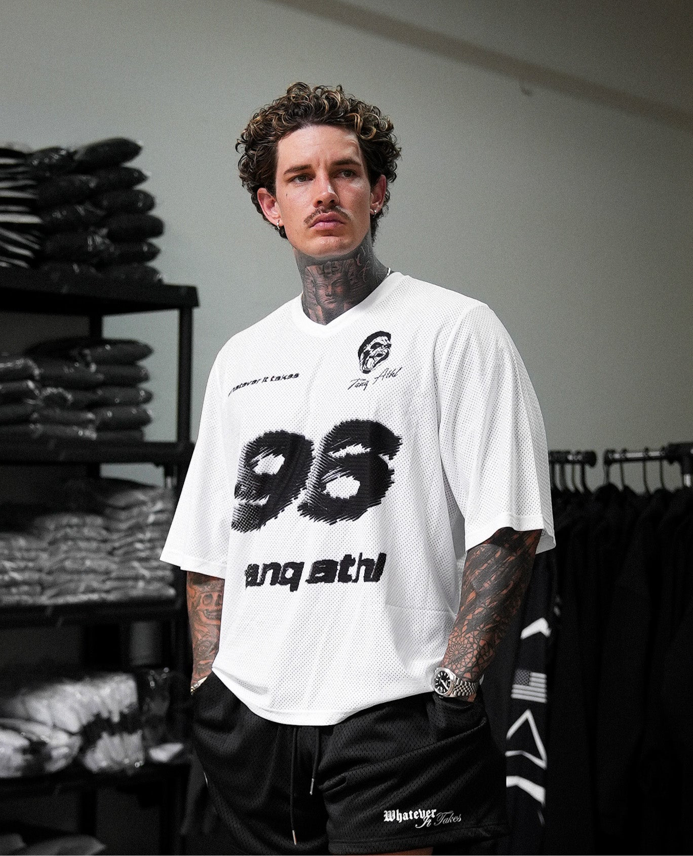 TANQ Football Jersey White