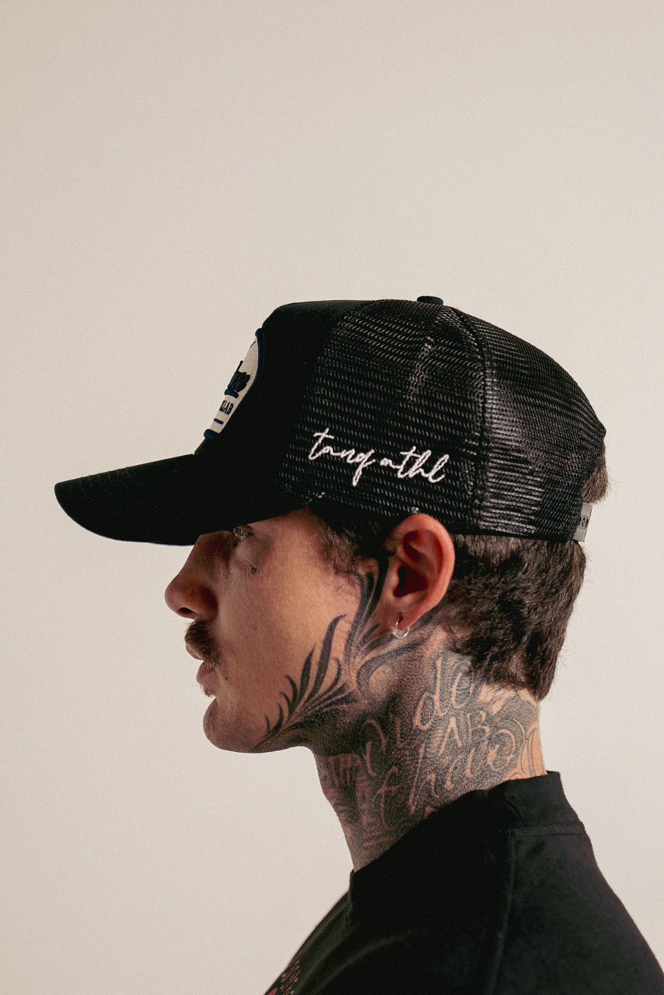 Madhouse Trucker Hat Black