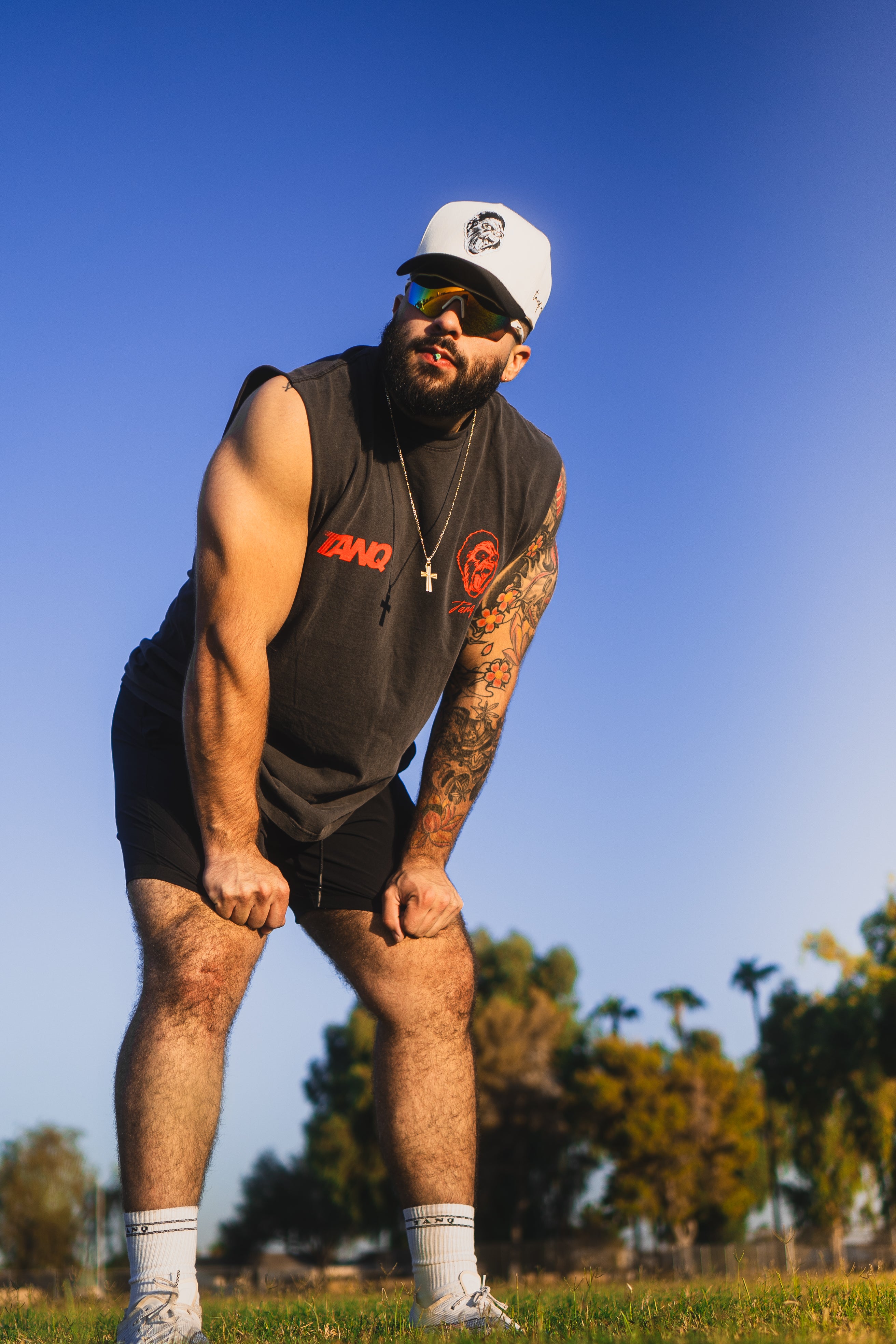 Gorilla Hat Cream/Black
