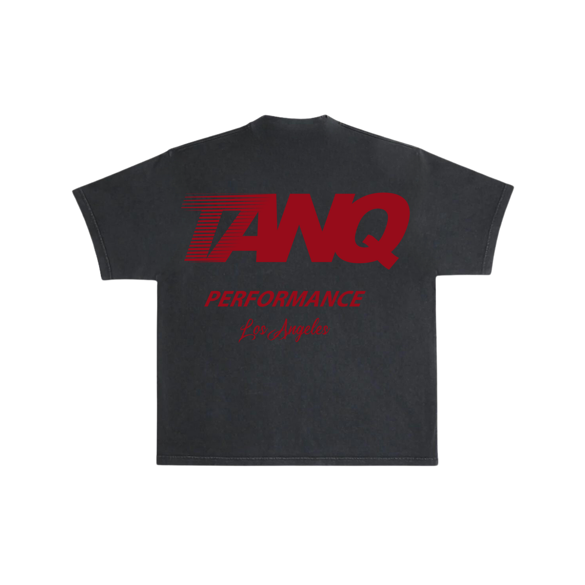 TANQ Performance OS Tee Vintage Charcoal