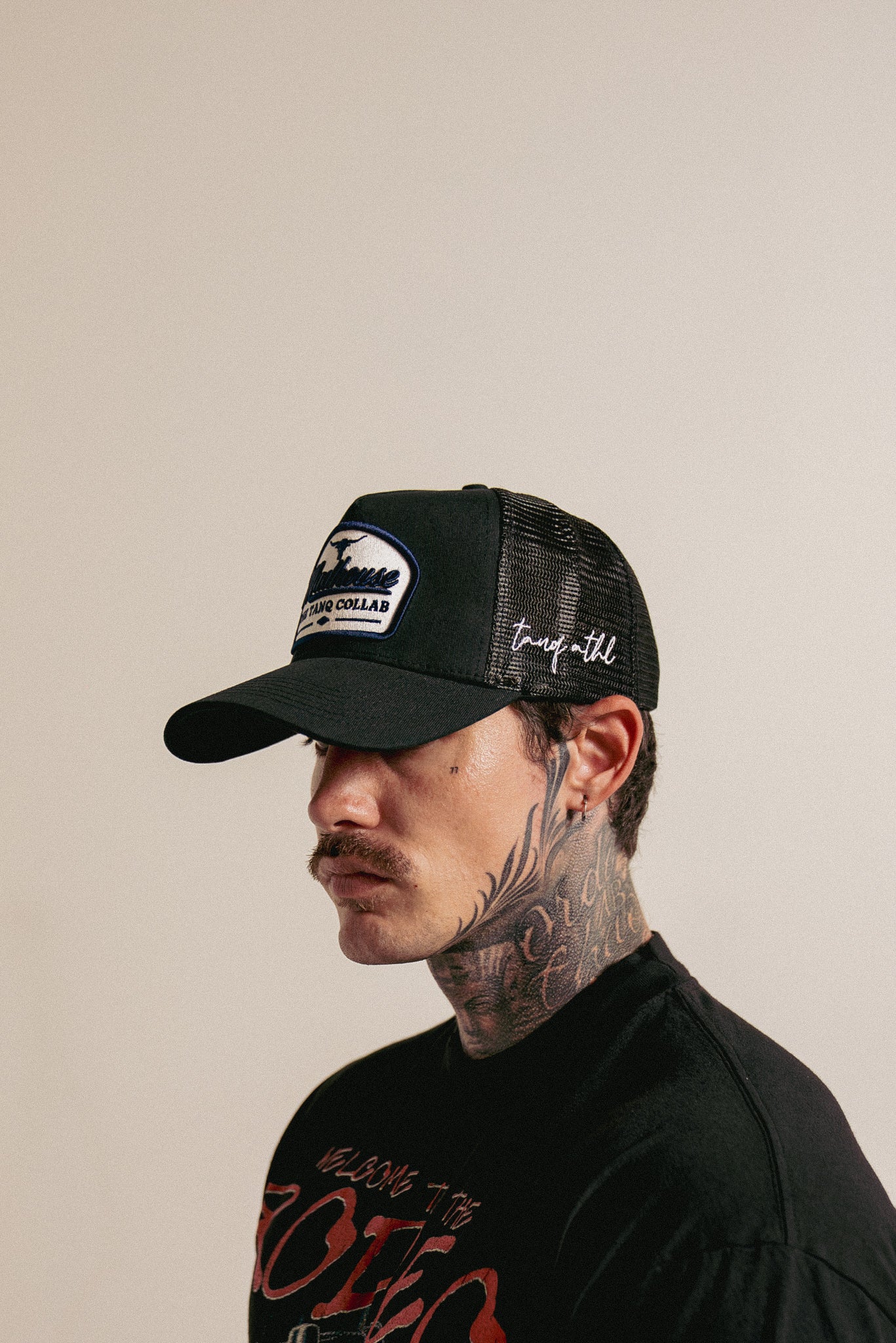 Madhouse Trucker Hat Black
