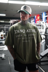 Pain To Power Tee Green