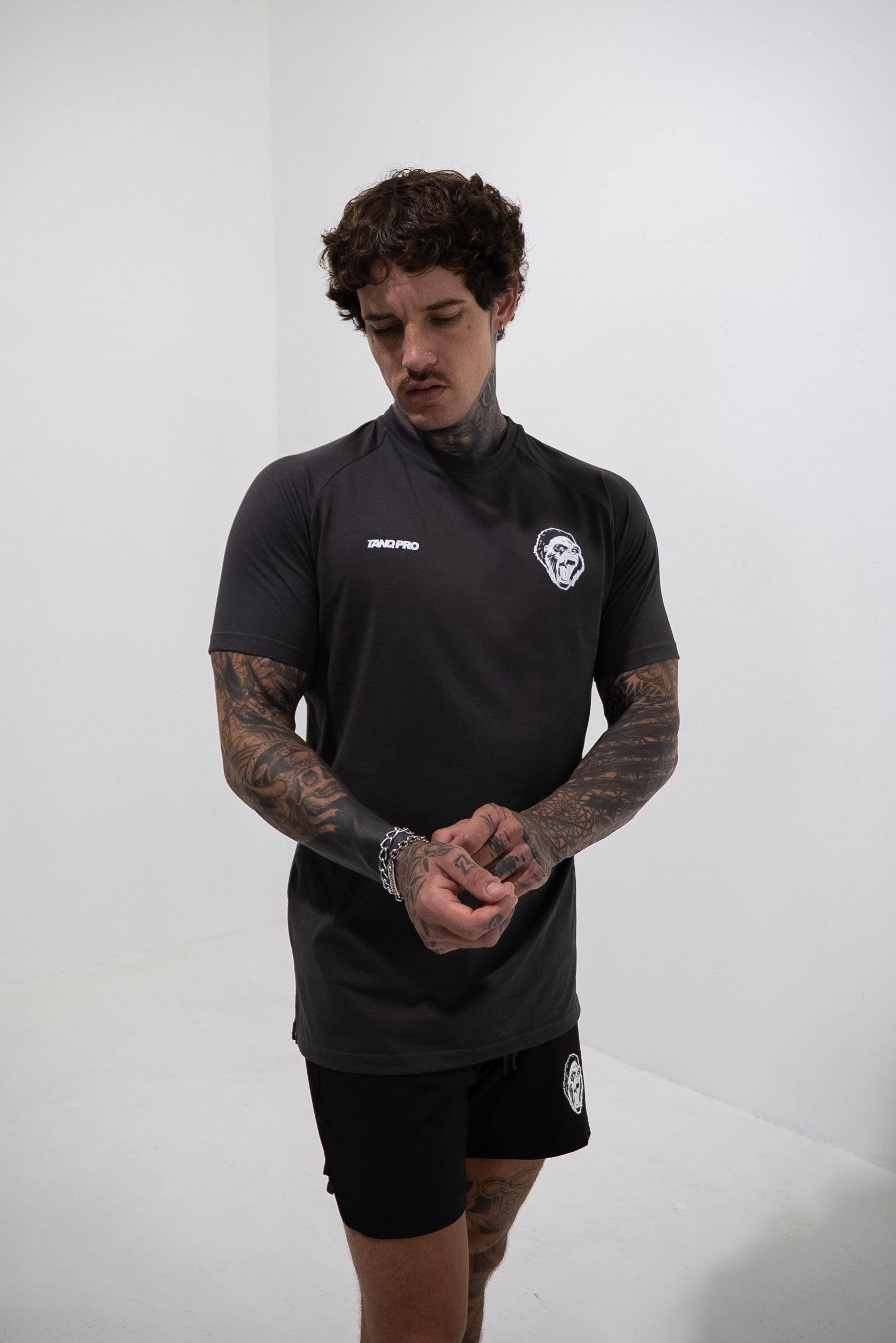 TANQ PRO SHORTS BLACK