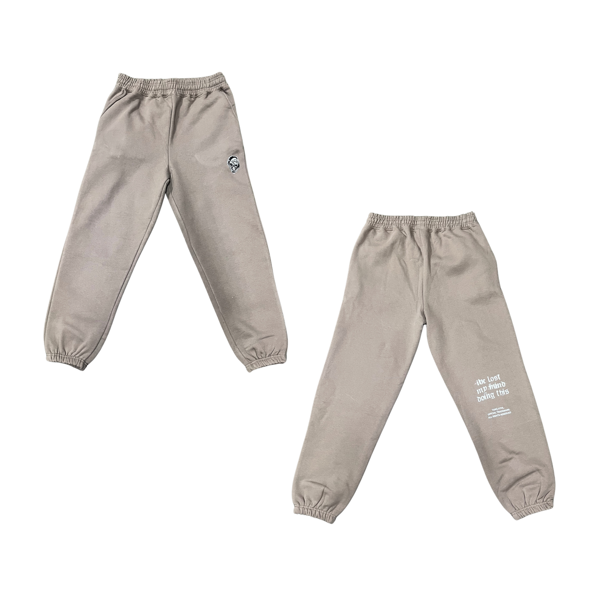 Lost My Mind Sweatpants Light Brown