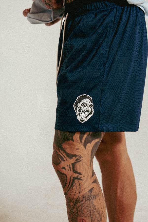 TANQ x Madhouse Mesh Shorts Navy