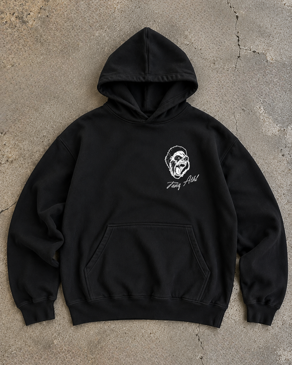 CLASSIC GORILLA HOODIE BLACK