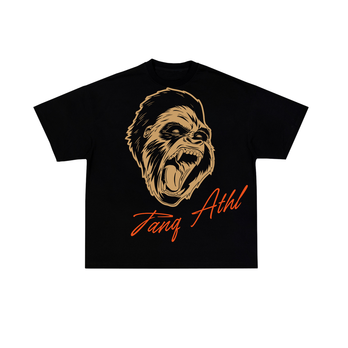 Classic Gorilla Tee Black/Cream/Burned Orange