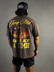 One at a Time Tee Vintage Brown