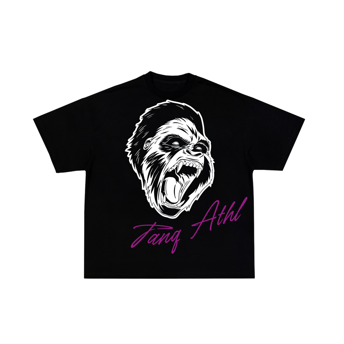 Classic Gorilla Tee Black/White/Purple