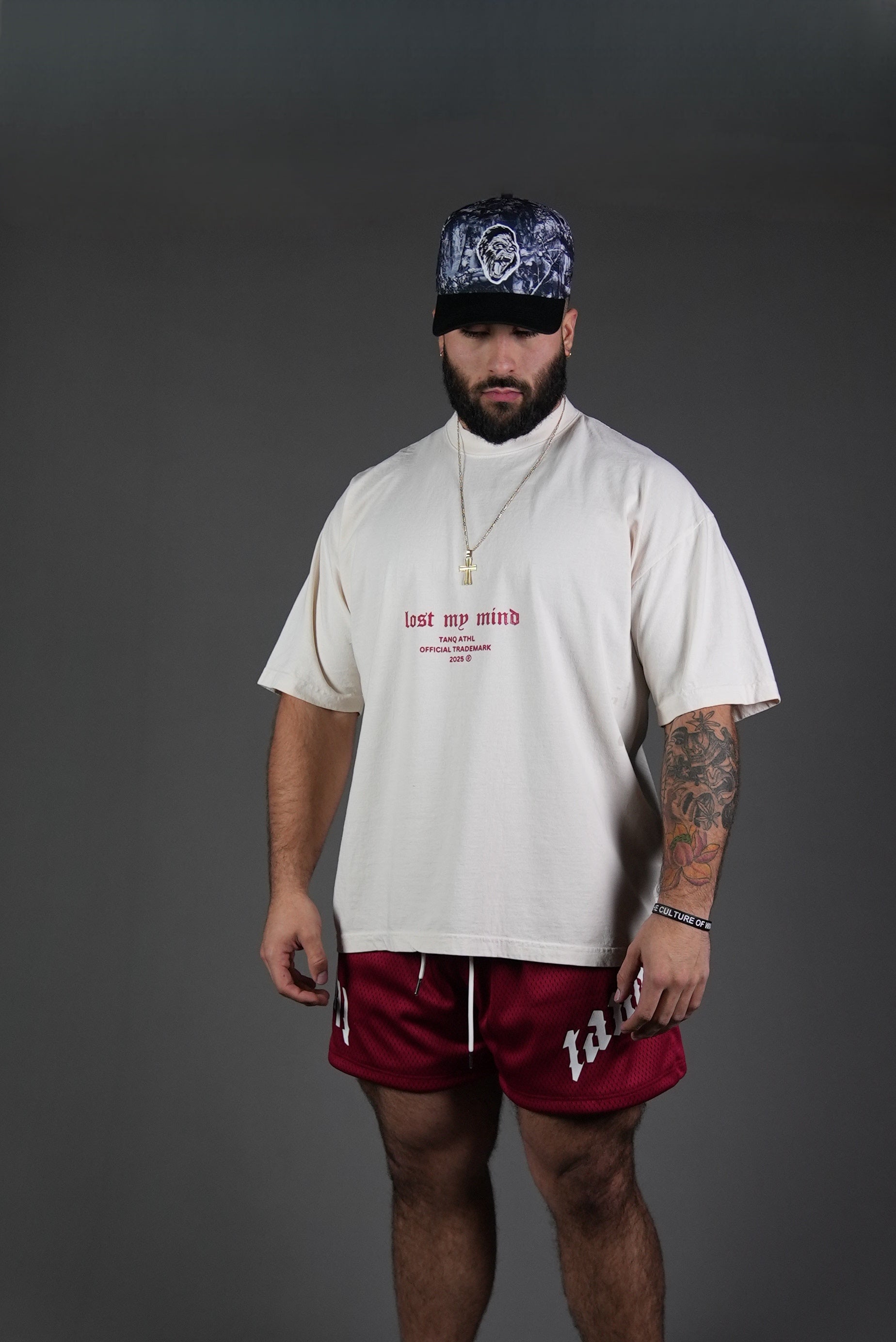 LMM Mesh Shorts Maroon