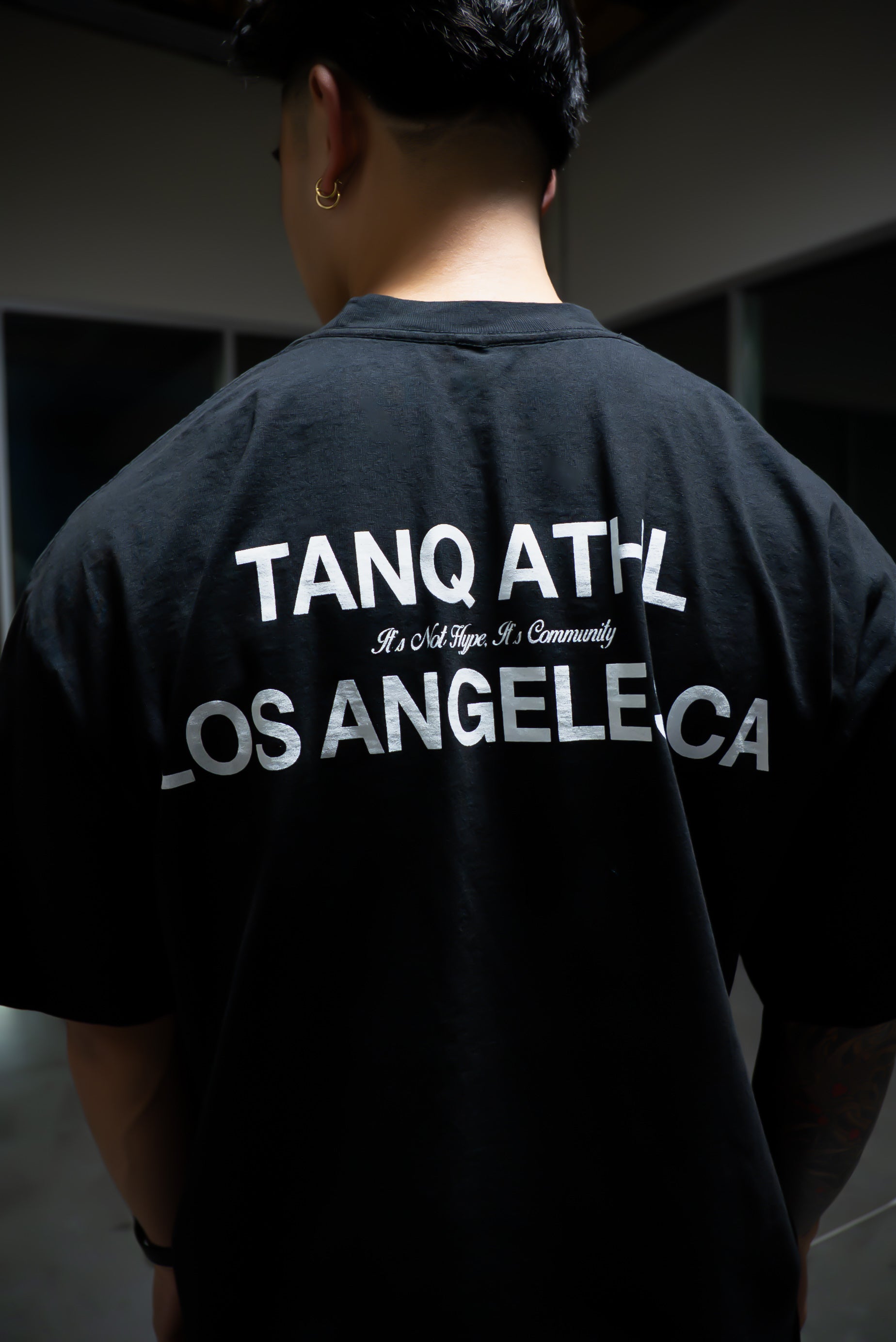 TANQ Los Angeles Tee Black