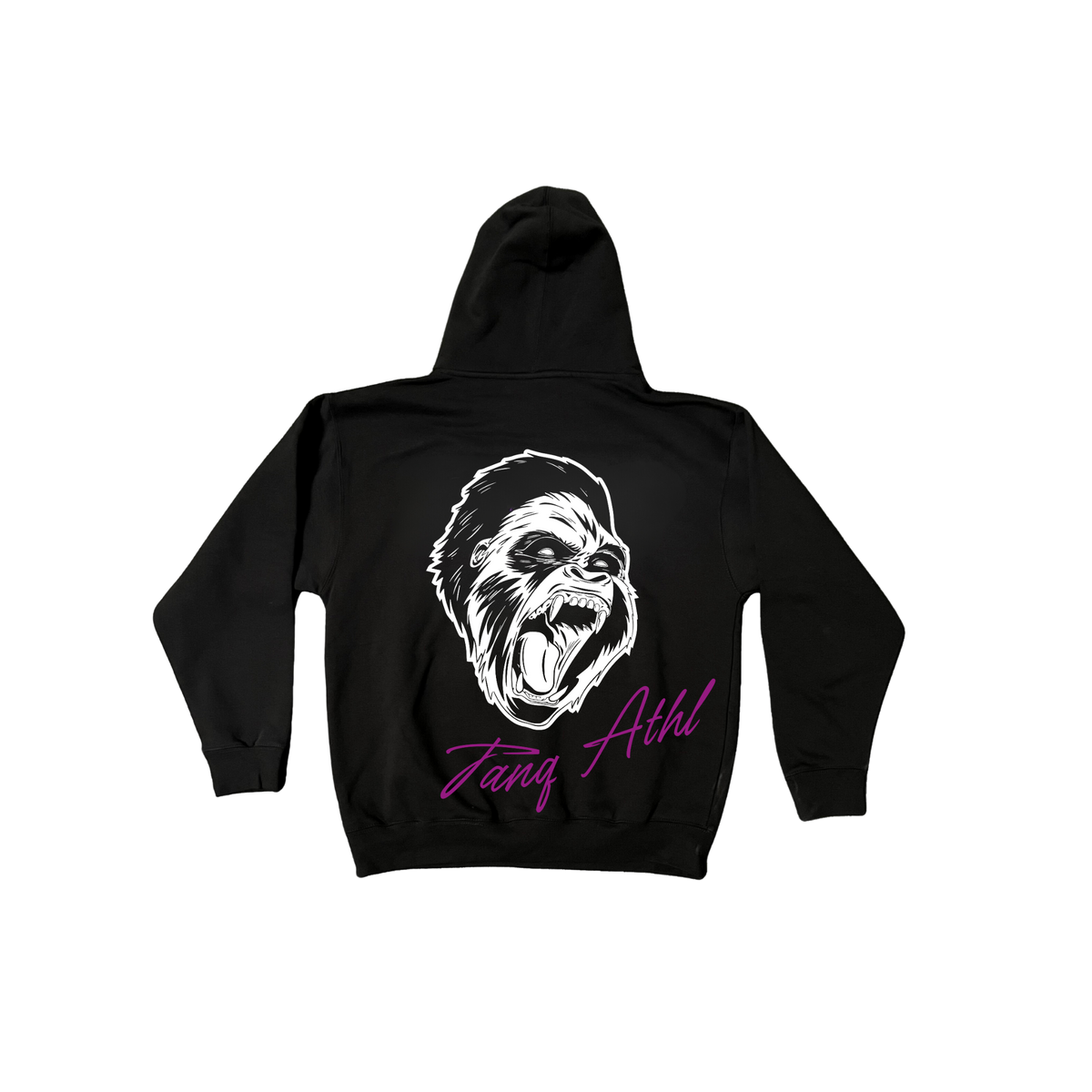 Classic Gorilla Hoodie Black/White/Purple