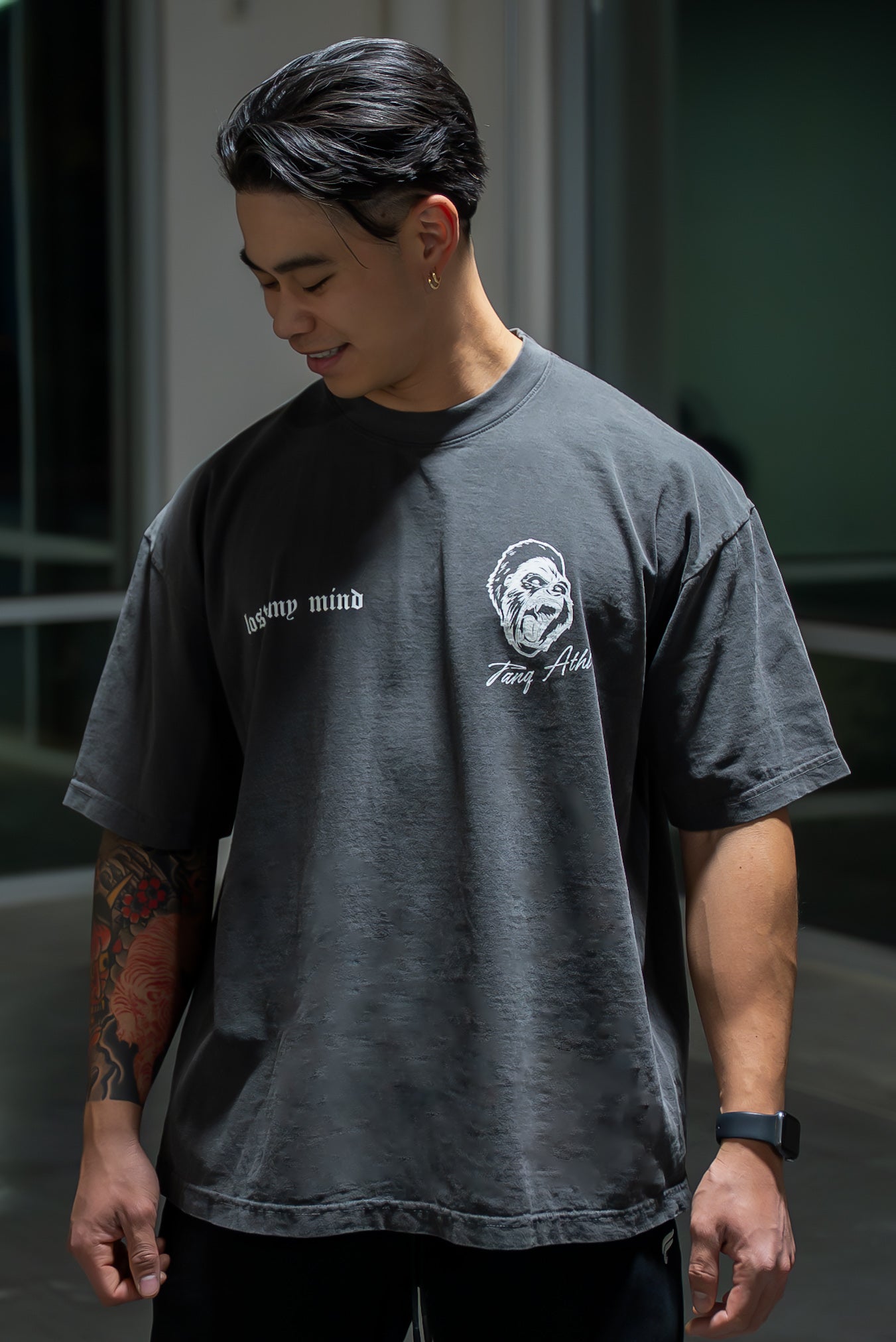 LMM Doing This Tee Vintage Charcoal