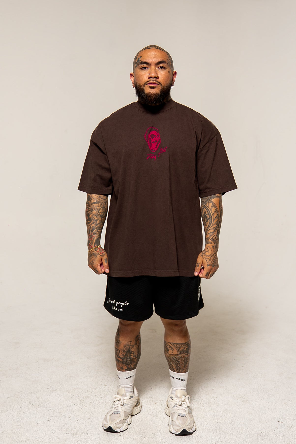 Different Path Tee Chocolate