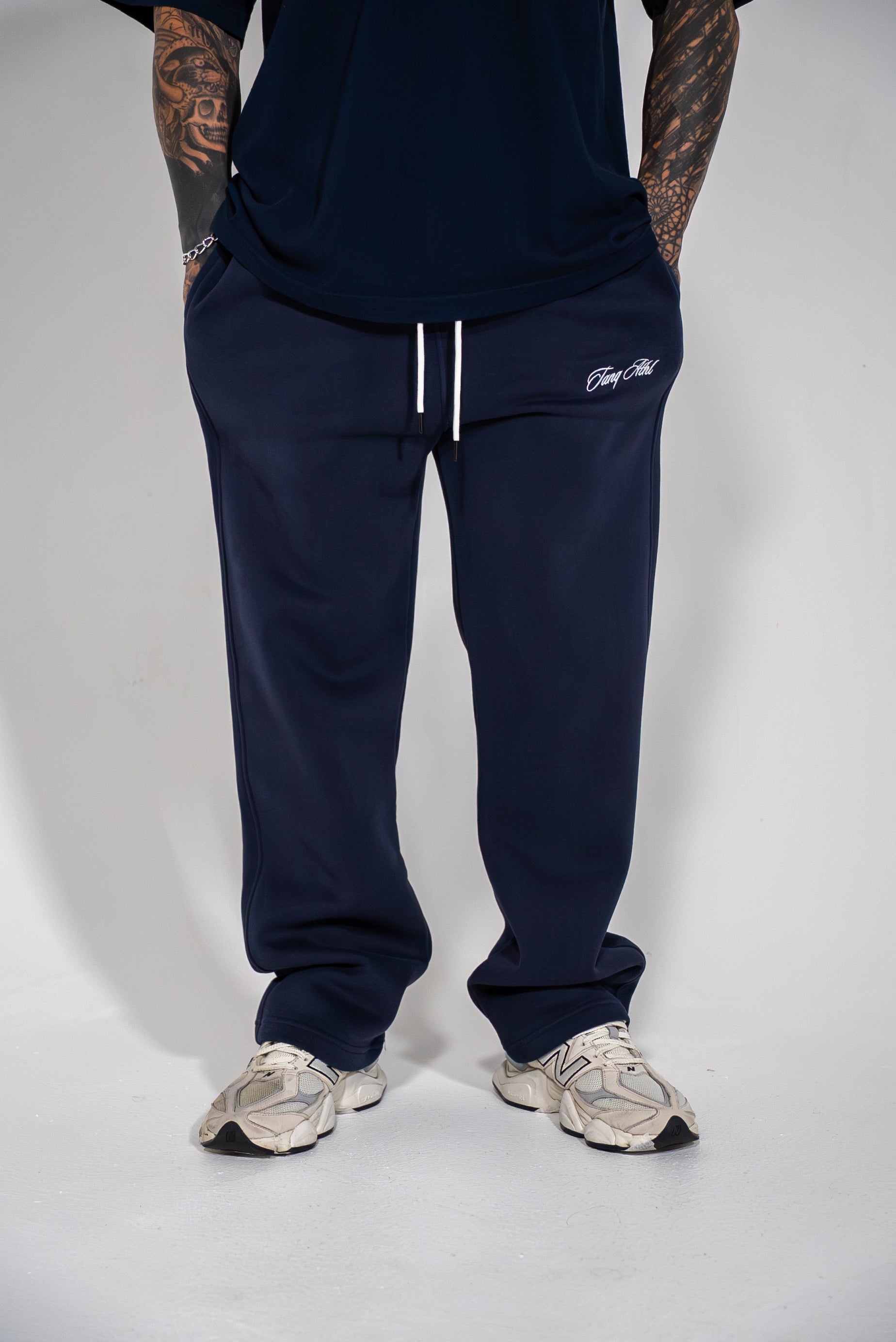 Straight Leg Sweats Navy