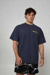 Let the Rest Do Whatever Tee Navy/Yellow