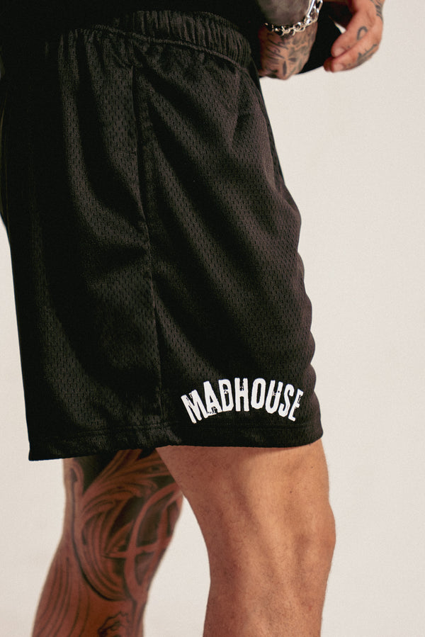 TANQ x Madhouse Mesh Shorts Black