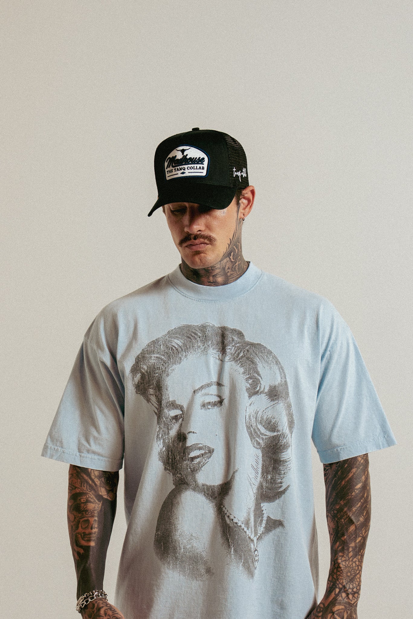 Marilyn Monroe Tee Light Blue