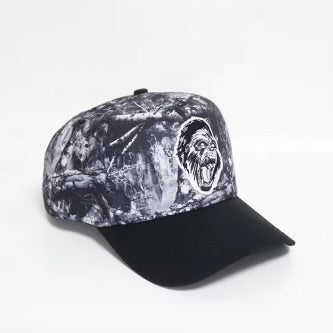 Gorilla Hat Black/White Camo