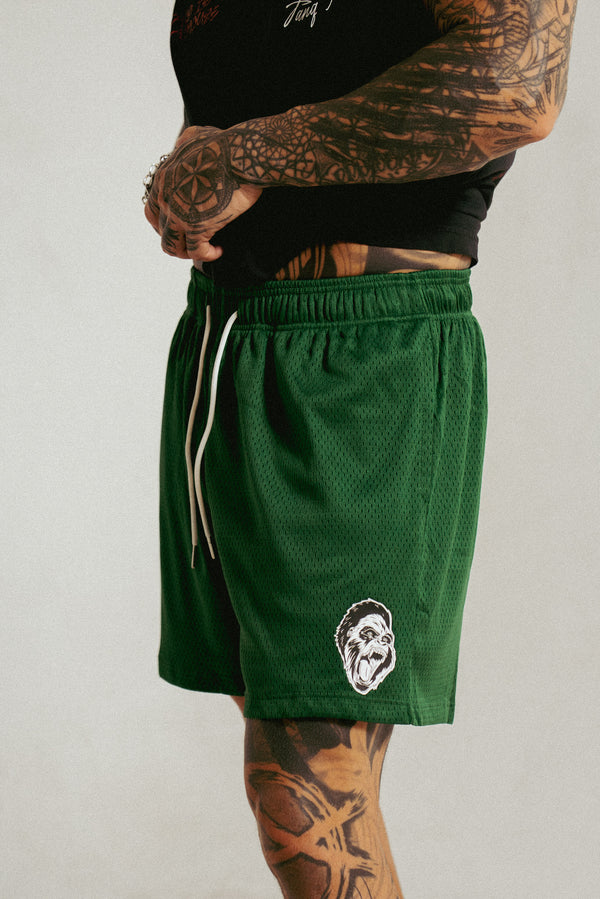 TANQ x Madhouse Mesh Shorts Green