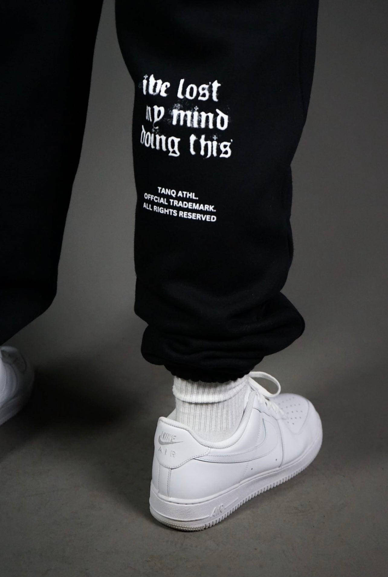 Lost My Mind Sweatpants Black