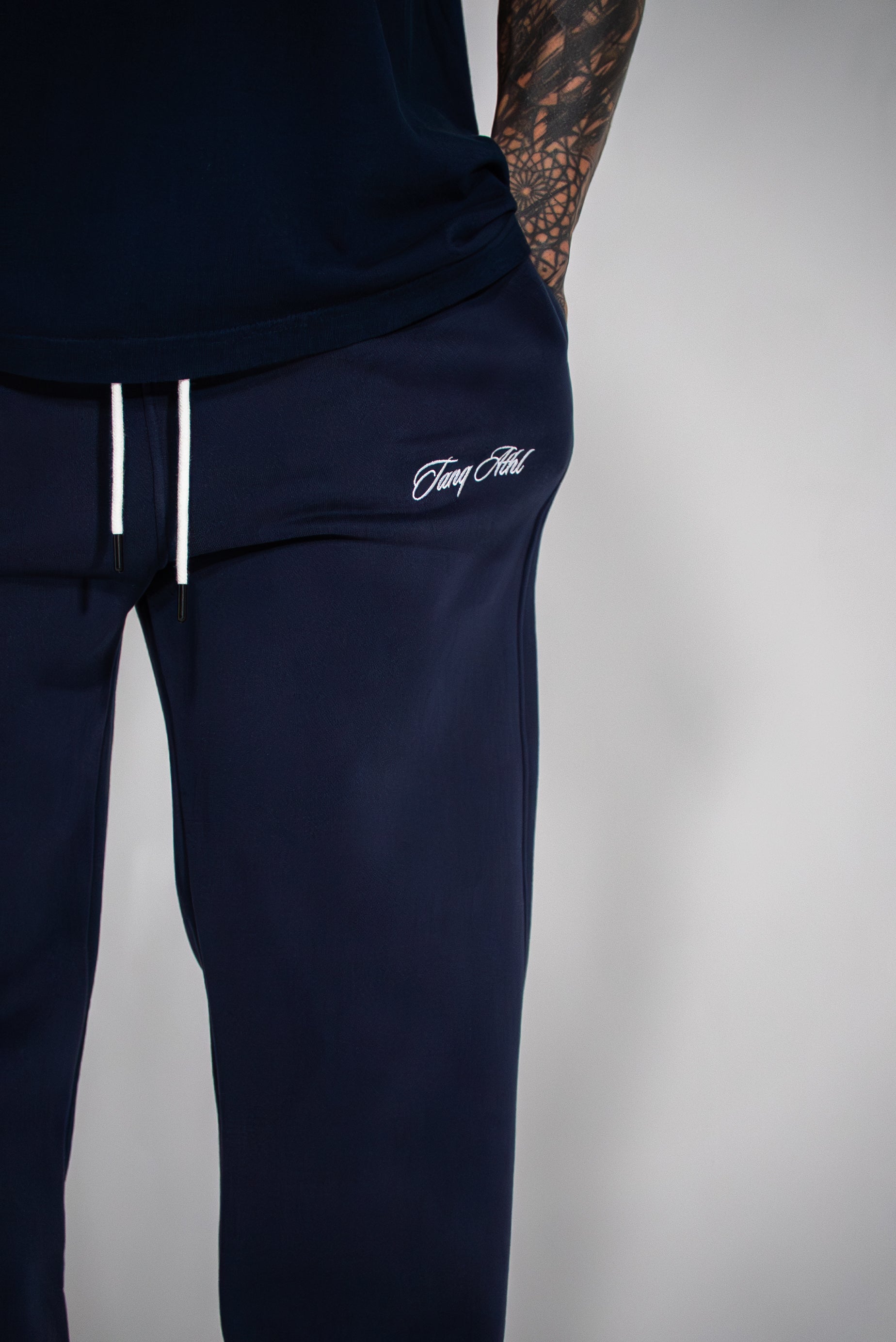 Straight Leg Sweats Navy