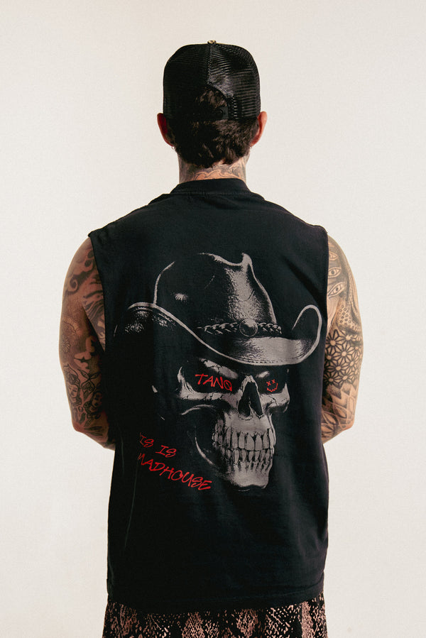 Cowboy Skull Cut Off