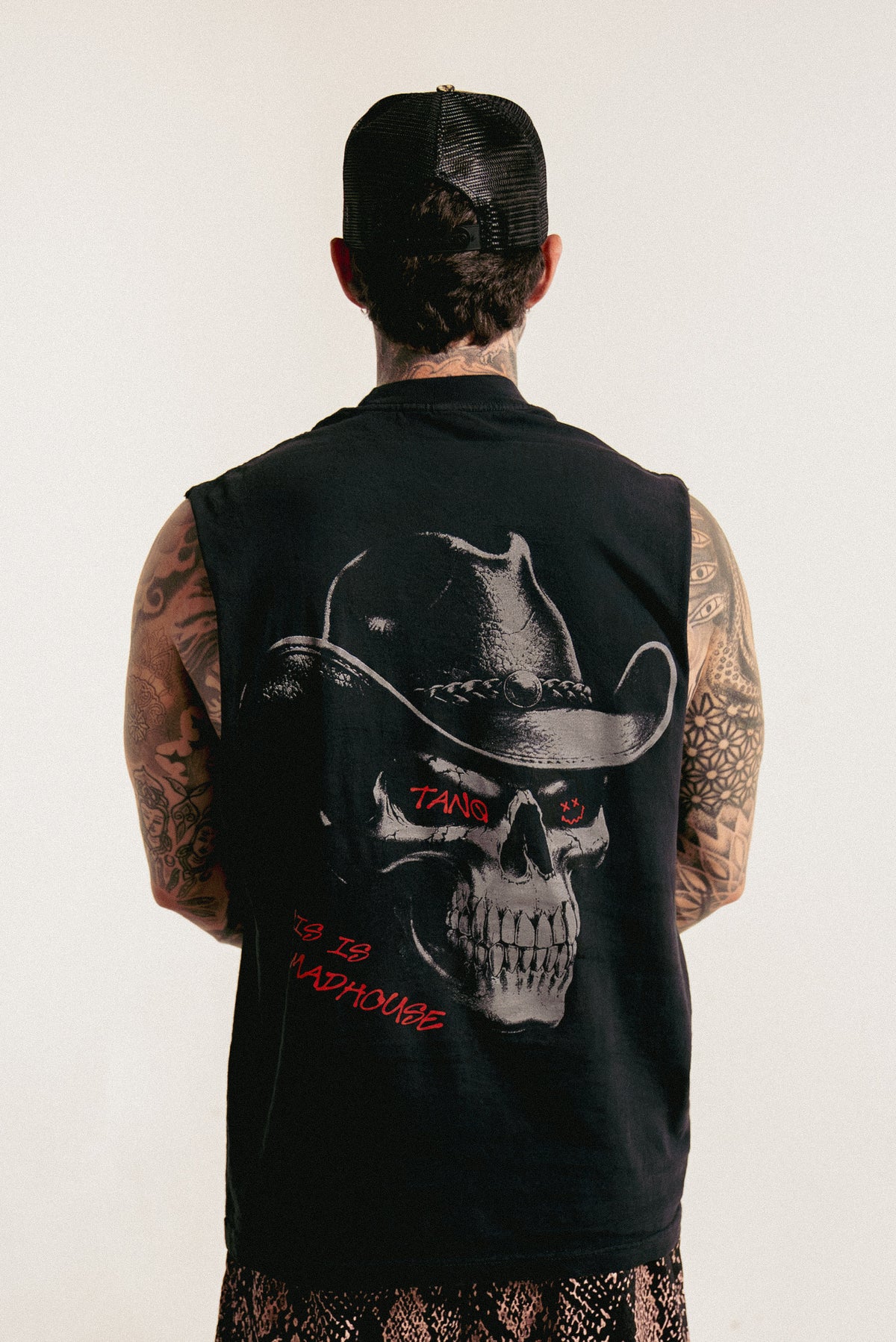Cowboy Skull Cut Off
