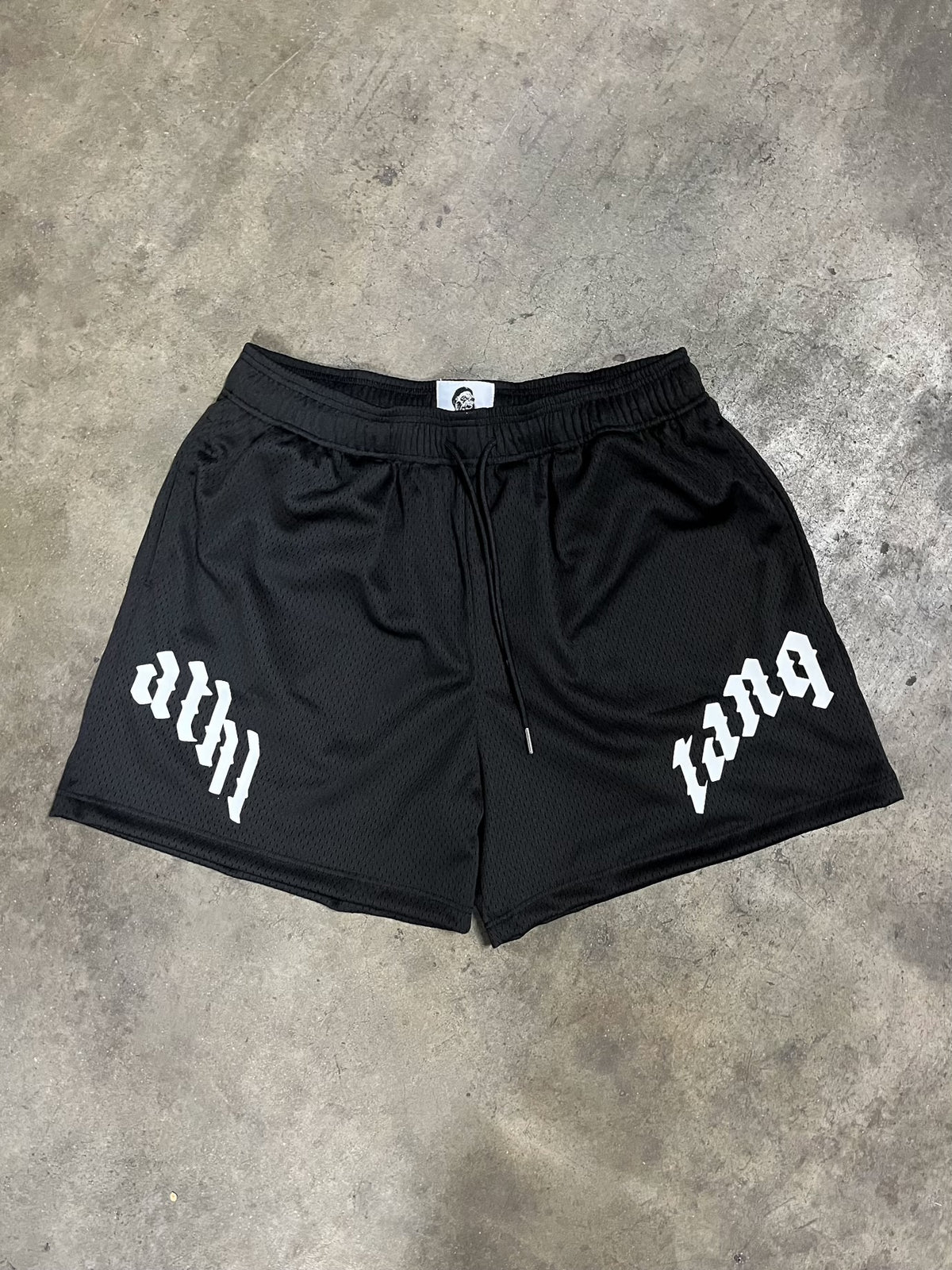 LMM Mesh Shorts Black/White