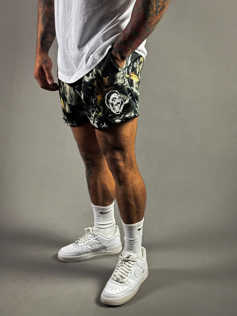 Camo Mesh Shorts