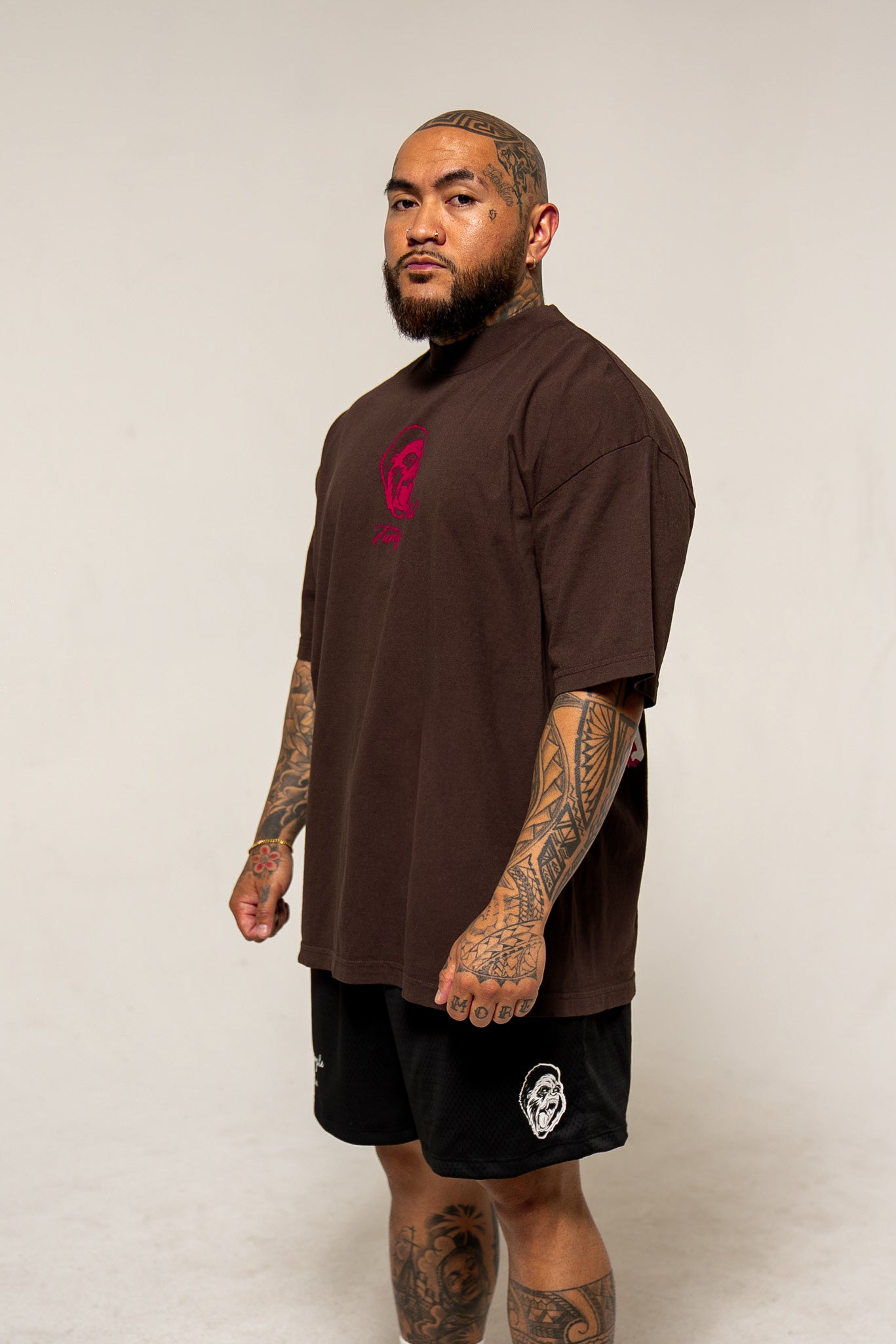 Different Path Tee Chocolate