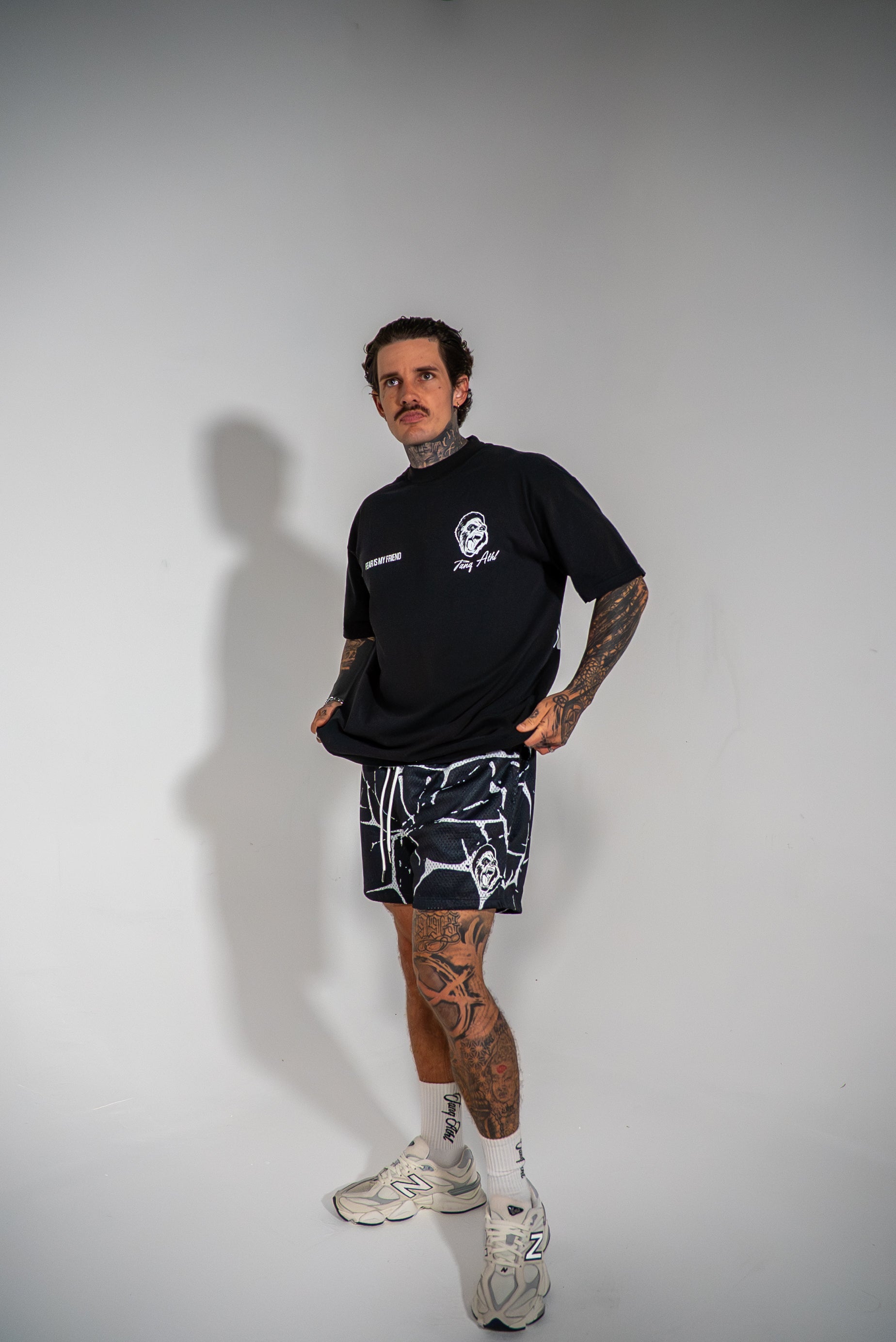 Fear is my Friend Tee Black