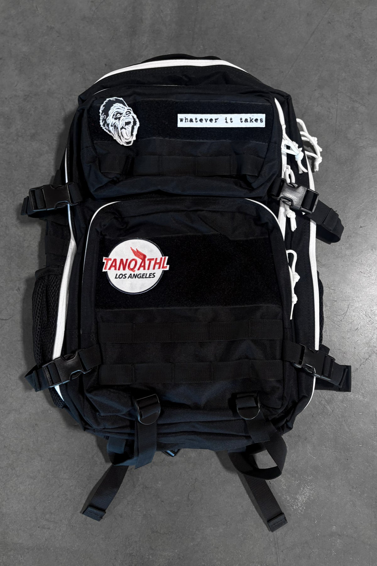 TANQ Backpack Black & White