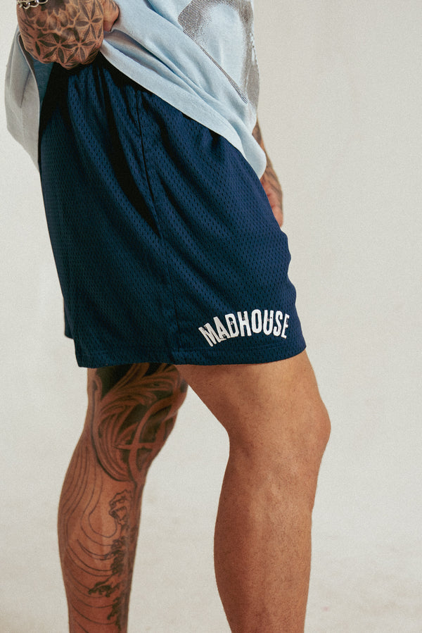 TANQ x Madhouse Mesh Shorts Navy