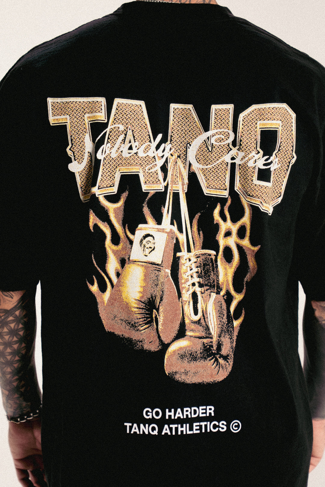 FLAMMING GLOVES TEE