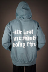 Lost My Mind Hoodie Washed Blue