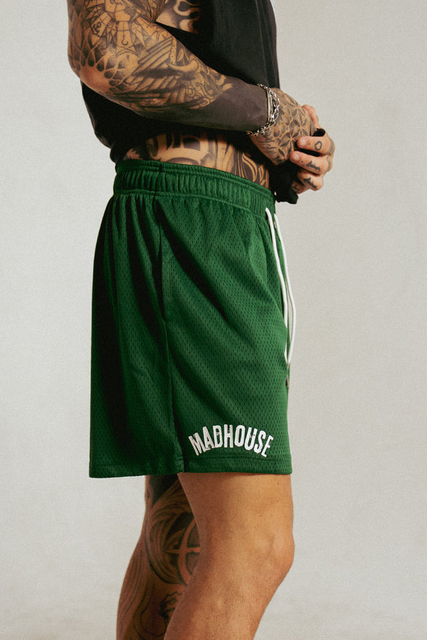 TANQ x Madhouse Mesh Shorts Green