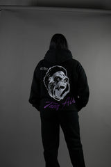 Classic Gorilla Hoodie Black/White/Purple